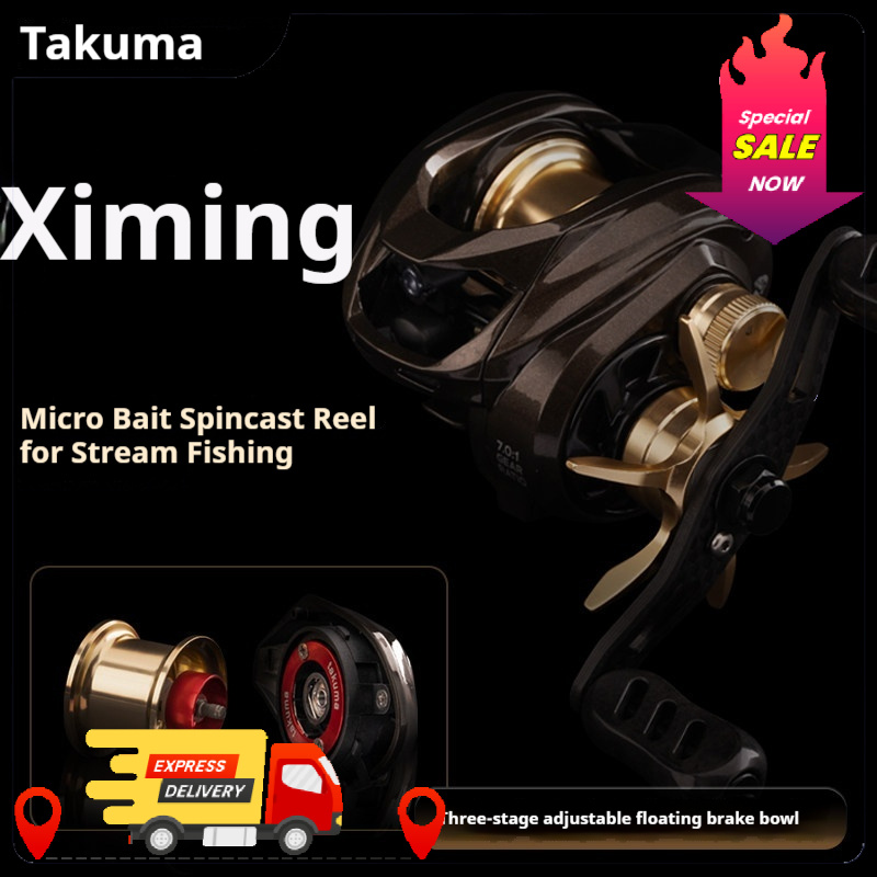 Abu Garcia Reel Max - Micro Bait Baitcasting Reel 1-10g Lure