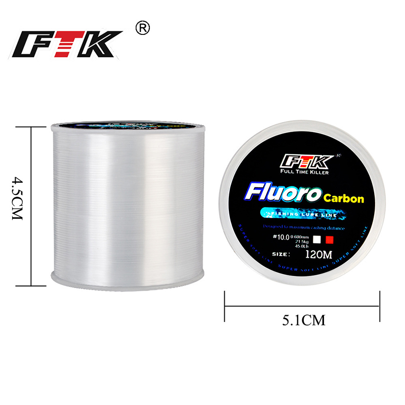 FTK 120m Fishing Line 0.2mm-0. - огляд і ціна Copolymer Line