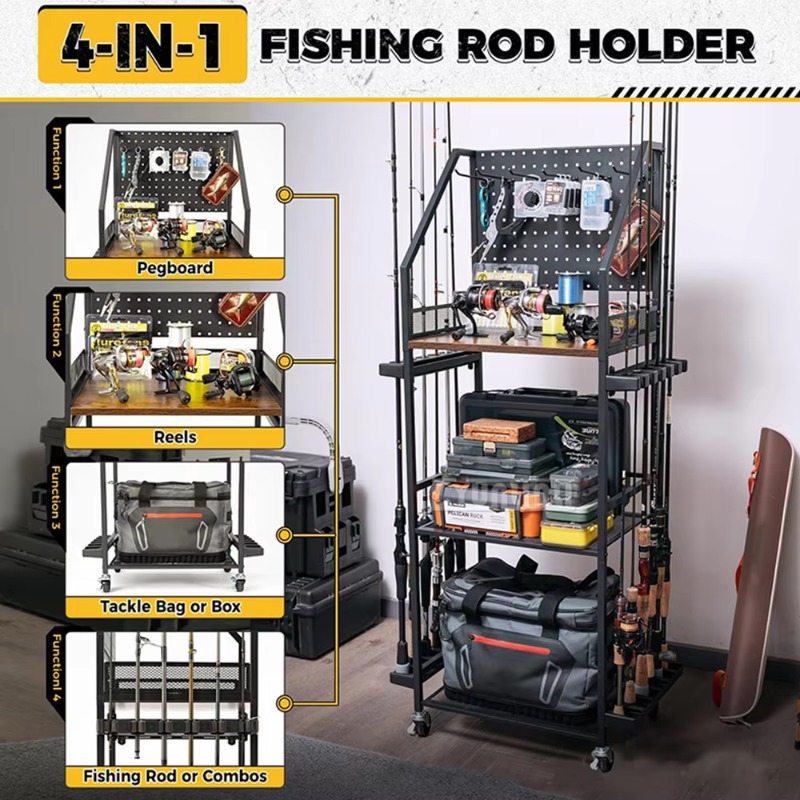 Fishing Gear Storage Shelf, Fi - огляд і ціна Fishing Line Spooler
