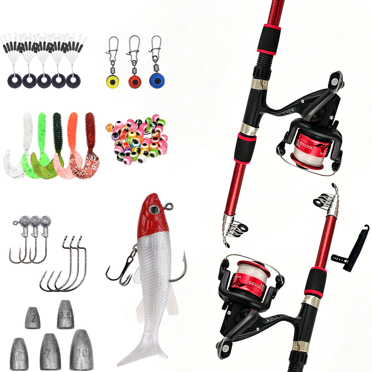 Spinning Fishing Rod and Reel  - огляд і ціна Saltwater Line