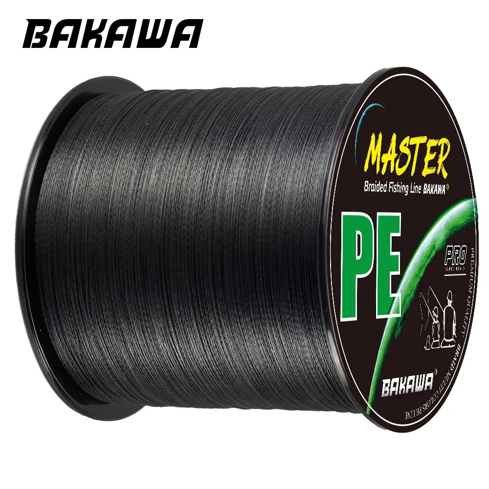 BAKAWA 4 Strands Braided PE Fi - огляд і ціна Copolymer Line