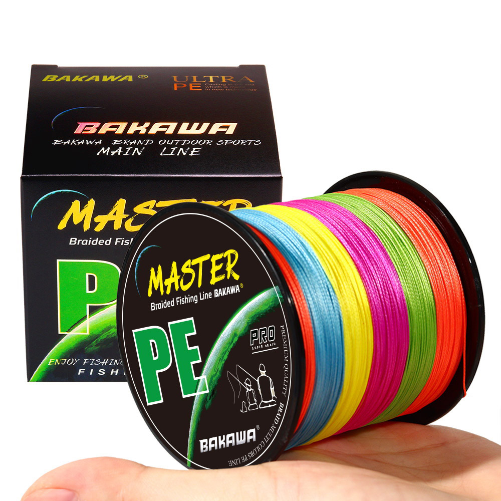 BAKAWA 4 Strands Braided PE Fi - огляд і ціна Copolymer Line